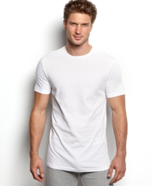 UPC 088541003193 product image for Tommy Hilfiger Men's Underwear, Classic Crew T-Shirts 4 Pack | upcitemdb.com