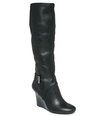 Nine West Goodness Wedge Boots - Shoes - Macy's