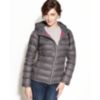 macys deals on Calvin Klein Packable Hooded Quilted Puffer Coat