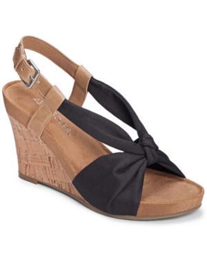 UPC 887711721673 product image for Aerosoles Plush Pillow Platform Wedge Sandals Women's Shoes | upcitemdb.com