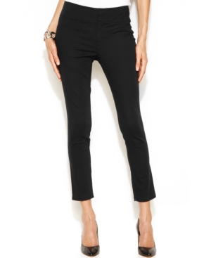 INC International Concepts Petite Cropped Straight-Leg Pants