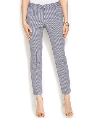 anne klein striped pants