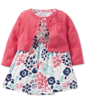 UPC 888510000051 product image for Carter's Baby Girls' 2-Piece Cardigan & Dress Set | upcitemdb.com
