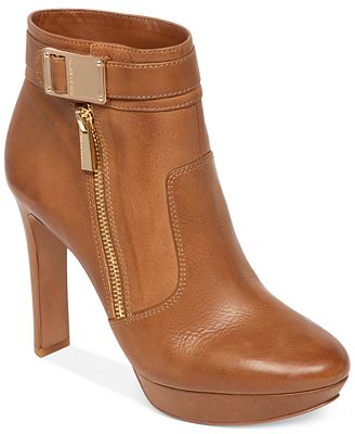macys high heel booties