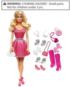 UPC 887961036459 product image for Mattel Barbie Doll & Shoes Set | upcitemdb.com