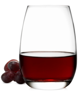 UPC 032622022894 product image for Luigi Bormioli Glassware, Michelangelo Masterpiece Set of 4 Stemless Wine Glasse | upcitemdb.com