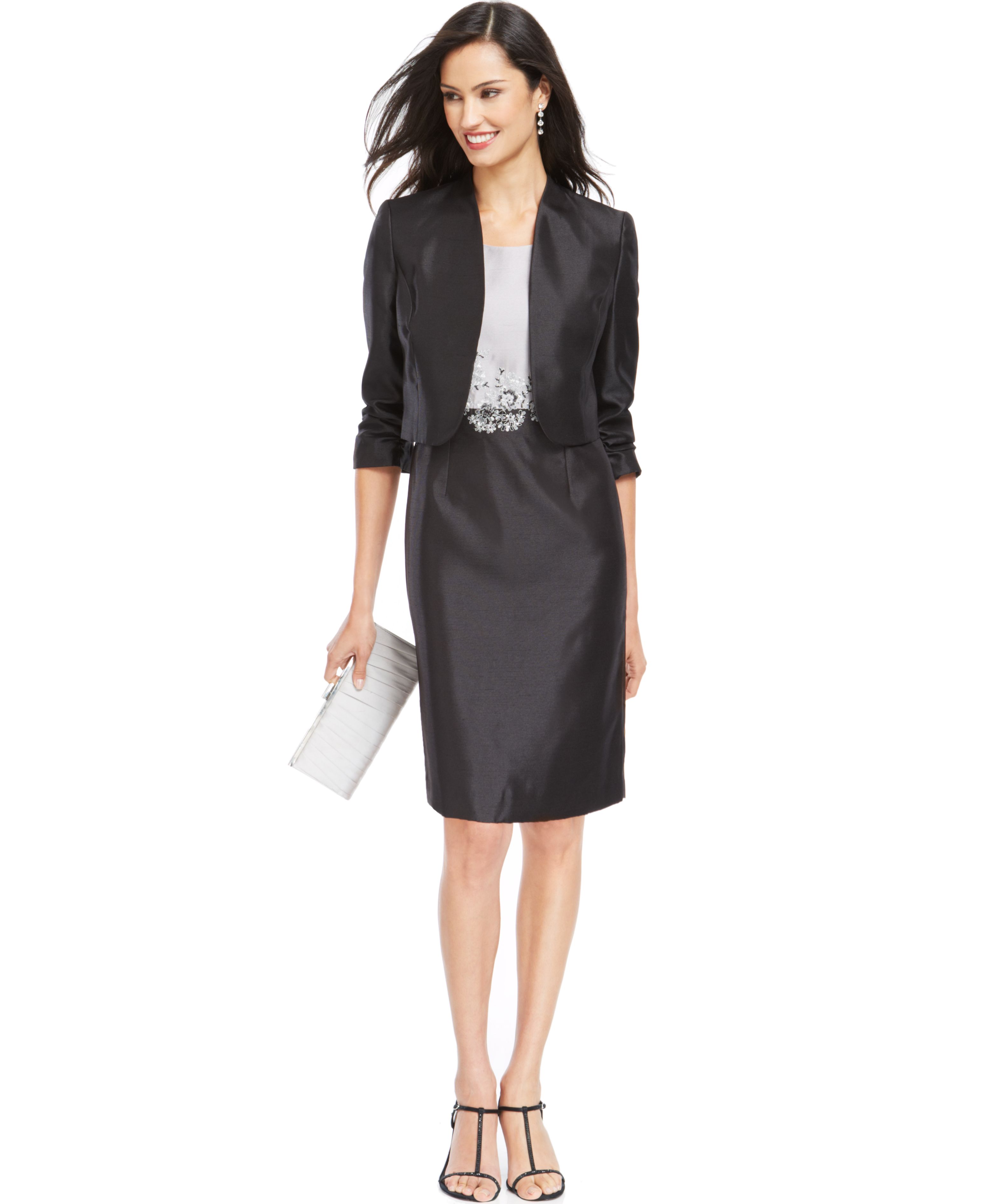 macys colorblock dress