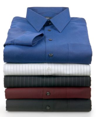 Alfani Solid and Stripes Fashion Dress Shirts
