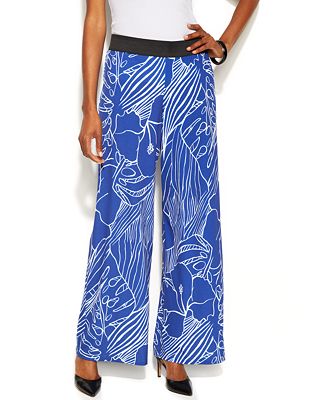 macy's palazzo pants petite