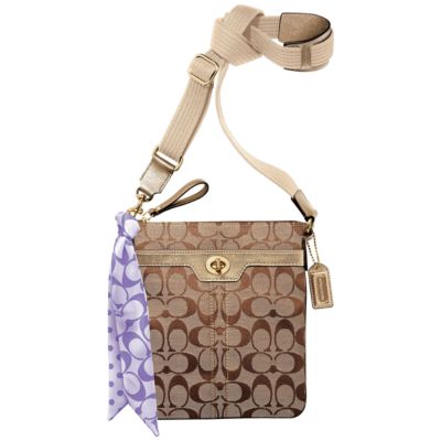 COACH HAMPTONS SIGNATURE SWINGPACK