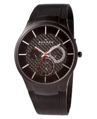 Macyskagen Watches  on Skagen Denmark Watch  Men S Titanium Mesh Bracelet 809xlttm   All