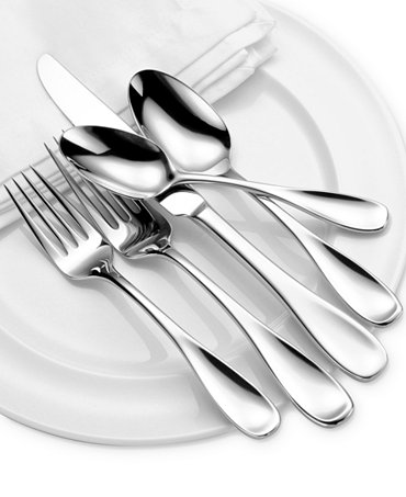 Oneida Voss 50-Piece Flatware Set - Flatware & Silverware - Dining ...