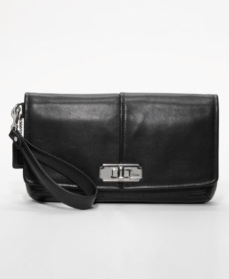 COACH CHELSEA LEATHER CLUTCH