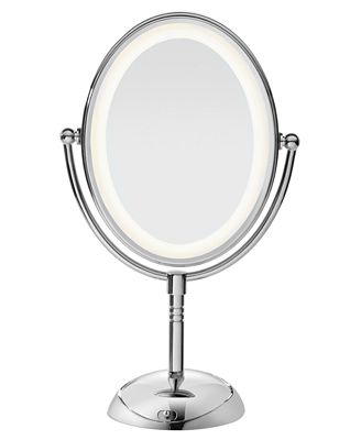 Lighted Makeup Mirror on Conair  7x Magnified Led Lighted Makeup Mirror