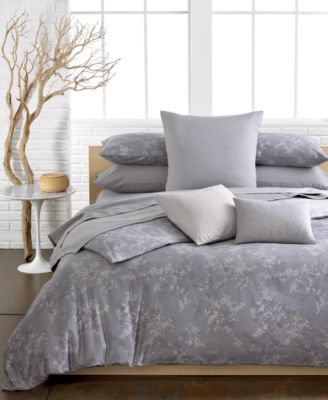 calvin klein grey comforter