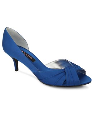 macy's blue heels