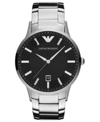 macys mens watches armani