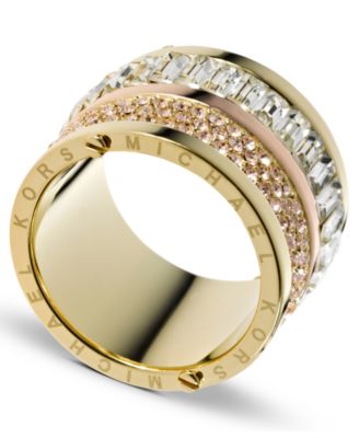 michael kors glitz ring