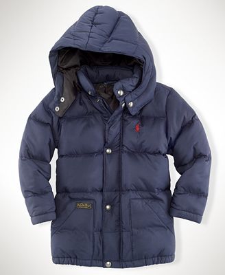 boys ralph lauren puffer coat