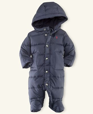 polo ralph lauren baby boy snowsuit