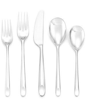 UPC 882864326171 product image for Donna Karan Lenox Flatware 18/10, Rift 5 Piece Place Setting | upcitemdb.com