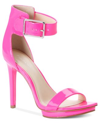macys hot pink heels