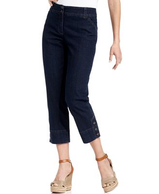 capris jeans charter leg slim straight classic club petite pants