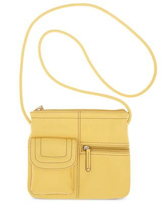 crossbody tignanello handbag organizer leather pocket multi handbags accessories