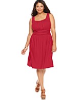 Plus Size Red Dress: Find Plus Size Red Dress at Macys