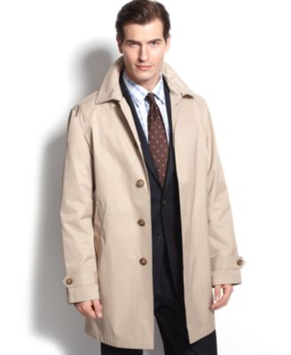macys mens rain coat