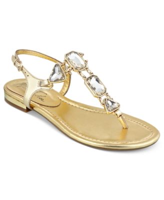 macys womens gold sandals