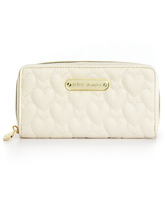 betsey johnson quilted wallet