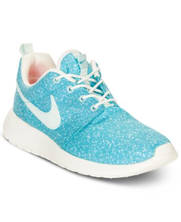 Nike Women&#39;s Shoes, Roshe Run Sneakers - Finish Line Athletic Shoes - Shoes - Macy&#39;s