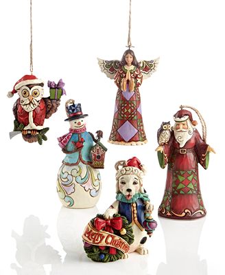 Jim Shore Christmas Ornaments Collection - - Macy's
