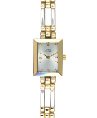 Anne Klein Watch, Women's Silver-Tone Bracelet 10-6419SVSV - Watches