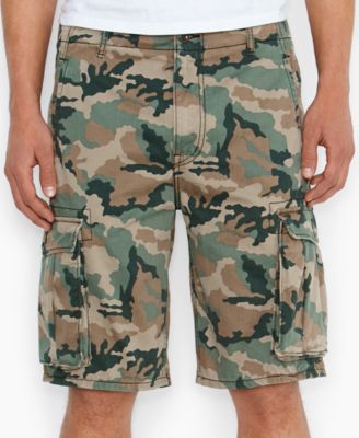 levi's camo cargo shorts