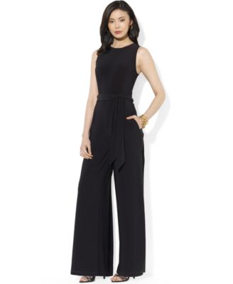 macys evening jumpsuits