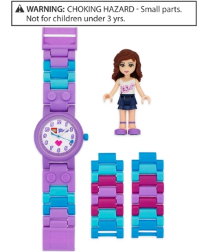 UPC 830659001000 product image for Lego Kid's Friends Olivia Multicolor Plastic Bracelet Watch 25mm 9001000 | upcitemdb.com