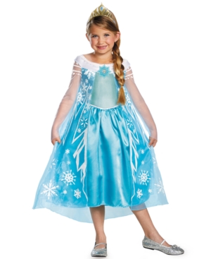 UPC 039897569987 product image for Disguise Girls' or Little Girls' Deluxe Elsa Costume | upcitemdb.com