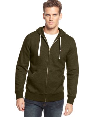 tommy hilfiger hoodie olive