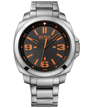 UPC 885997129480 product image for Hugo Boss Men's Boss Orange Brisbane Stainless Steel Bracelet Watch 49mm 1513099 | upcitemdb.com