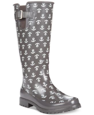 sperry women's tall rain boots