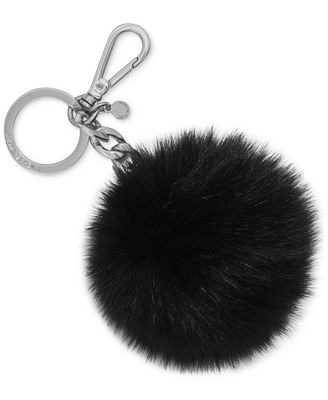 MICHAEL Michael Kors Key Charms Fur Pom Pom