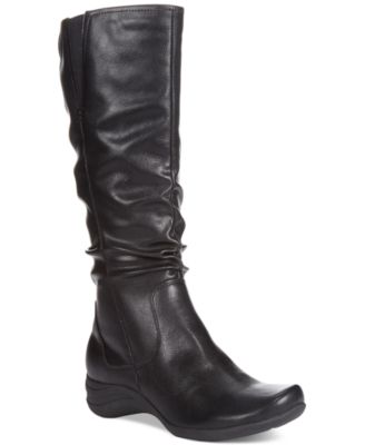 hush puppies wide calf boots