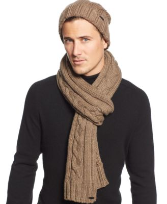 macys michael kors hat and scarf