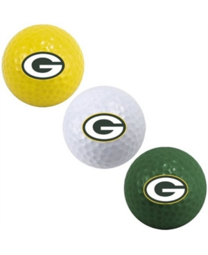 UPC 637556310057 product image for Team Golf Green Bay Packers 3-Pack Golf Ball Set | upcitemdb.com