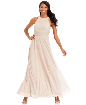 macy's champagne dresses