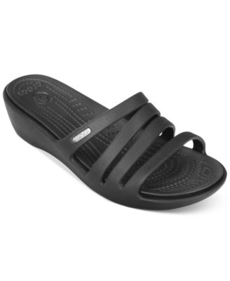 crocs rhonda wedge sandals