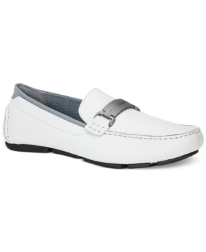 UPC 889655339365 product image for Calvin Klein Maxim Tumbled Leather Loafers Men's Shoes | upcitemdb.com