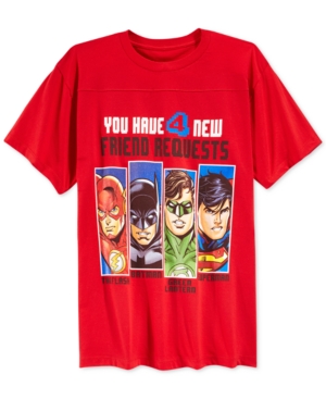 UPC 889560072548 product image for Dc Comics Little Boys' You Have 4 New Friend Requests T-Shirt | upcitemdb.com